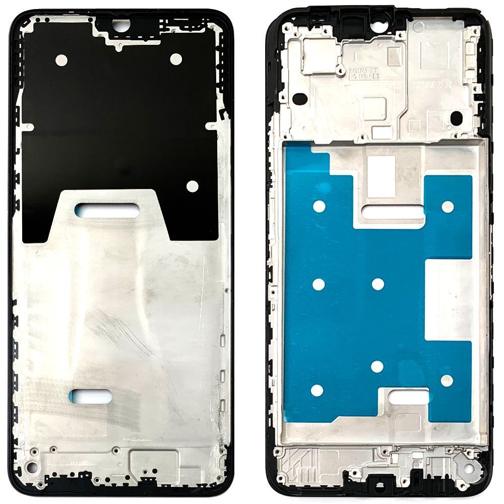 Рамка дисплея Huawei Honor X7a (черная) 158353 фото