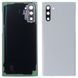Задняя крышка Samsung Galaxy Note 10 N970F (серебристая оригинал Китай со стеклом камеры) 144776 фото
