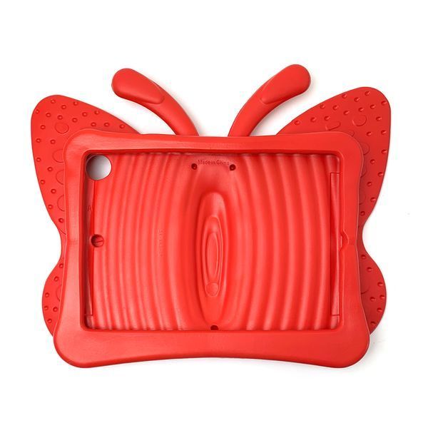 Детский противоударный чехол Butterfly для Pad Mini 1, Mini 2, Mini 3, Mini 4, Mini 5 (красный) 155469 фото
