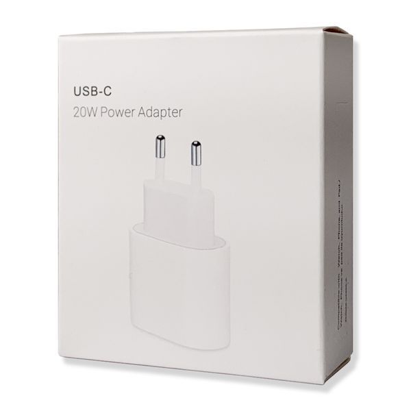Сетевой адаптер Apple iPhone Power Adapter 20W Type-C MHJ83ZM/A 163623 фото