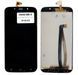 Дисплей Bravis A553 Discovery, S-TELL M555, UMI Rome X + тачскрин (черный) 154438 фото