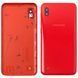Задняя крышка Samsung Galaxy A10 2019 A105F (красная оригинал Китай со стеклом камеры) 162024 фото