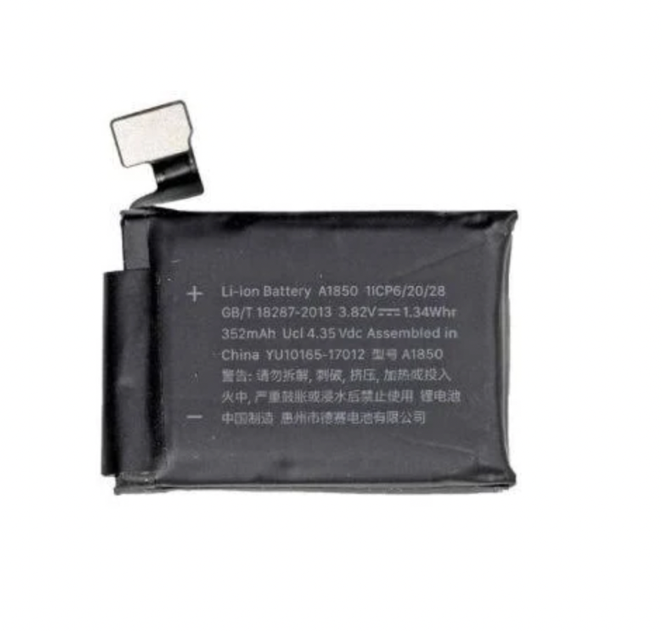 Аккумулятор Apple Watch 3 42 мм LTE A1850 352 mAh (оригинал Китай OCA Pro) 154372 фото