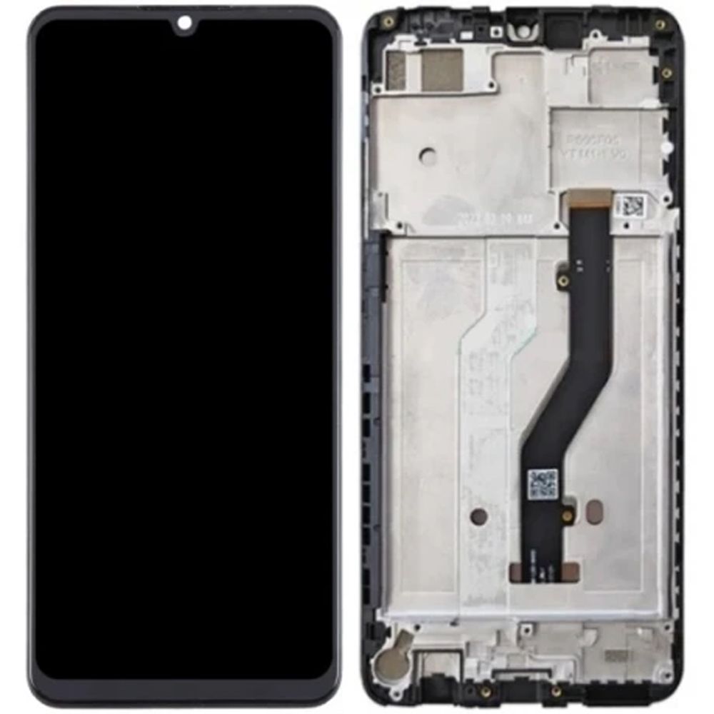 Дисплей ZTE Blade A72s + тачскрин с рамкой (AAAA) 156336 фото