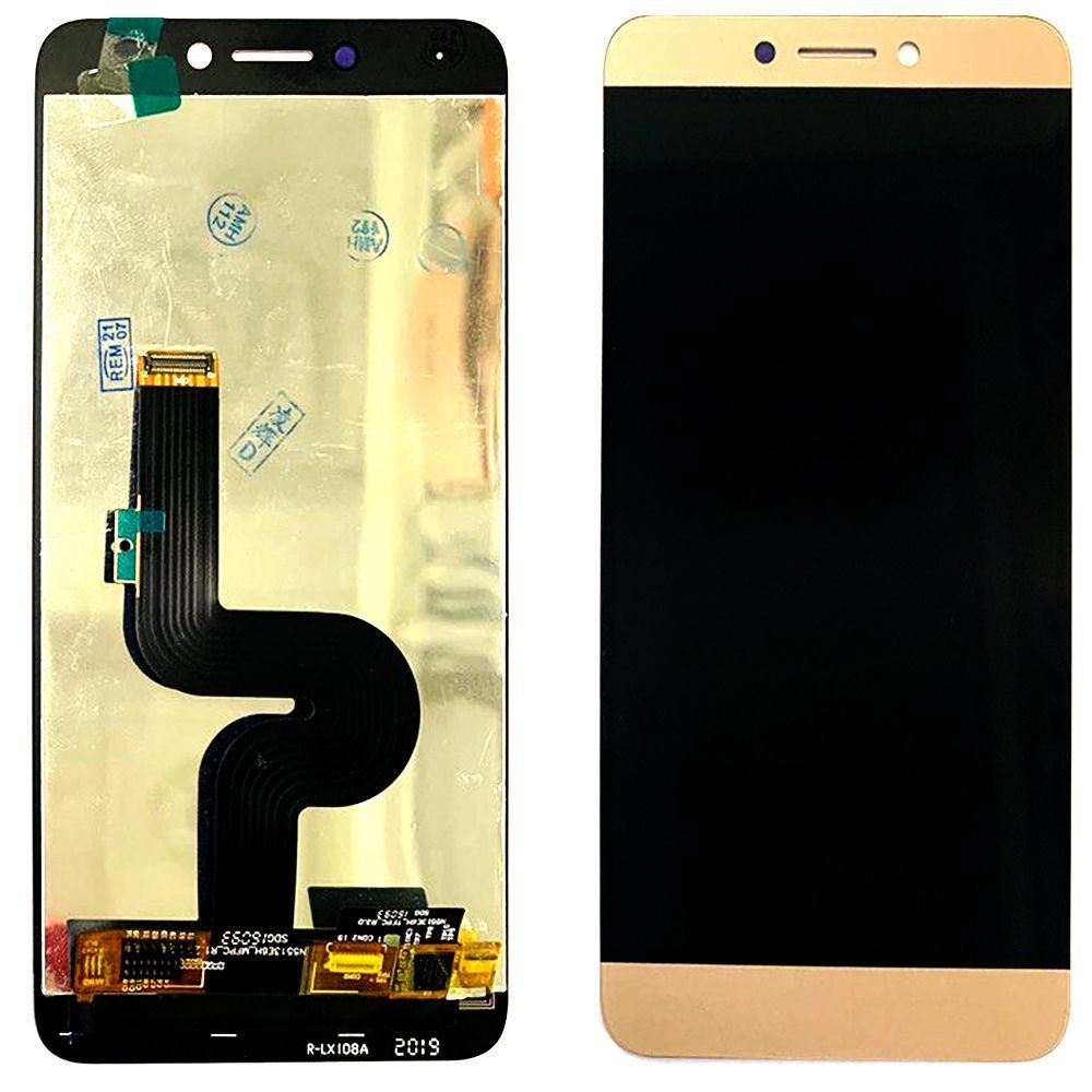 Дисплей LeEco LeTV Le 1s X500 X501 X502 X507 X509 + тачскрин (золотистый оригинал Китай) 164167 фото