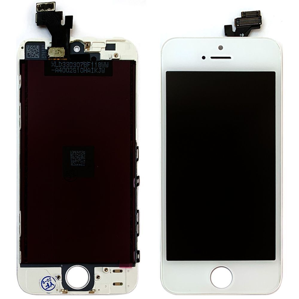 Дисплей Apple iPhone 5 + тачскрин Распродажа (белый оригинал REF) 153053 фото