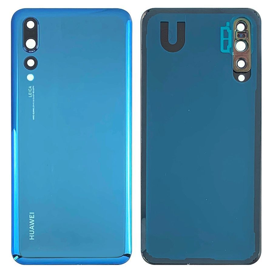Задняя крышка Huawei P20 Pro CLT-L29 (синяя оригинал Китай со стеклом камеры) 159248 фото