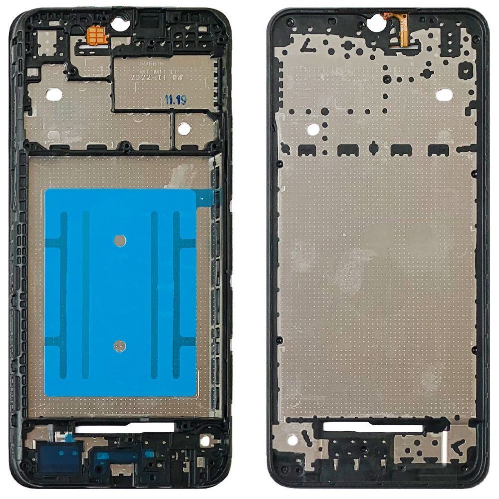Рамка дисплея Samsung Galaxy A04 A045F (черная) 149179 фото