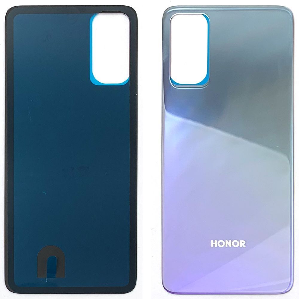 Задняя крышка Huawei Honor 30 Lite (серебристая оригинал Китай) 158585 фото