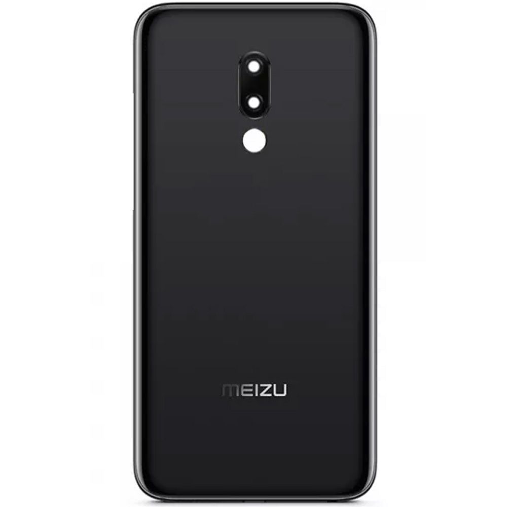 Задняя крышка Meizu 16s (черная оригинал Китай со стеклом камеры) 149751 фото