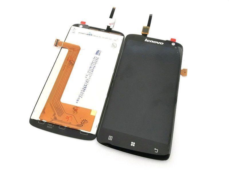 *** Дисплей Lenovo S820 + тачскрин (черный) 152398 фото