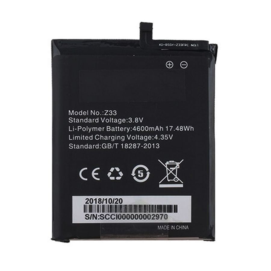 Аккумулятор Doogee (Homtom) ZOJI Z33 оригинал Китай 4600 mAh 164402 фото