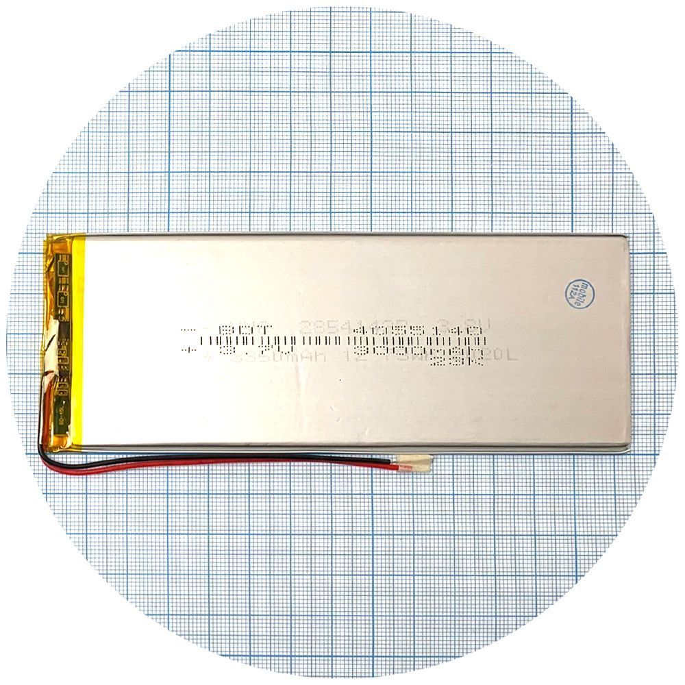 Аккумулятор универсальный 4055140 145 х 54 х 3 мм 3000 mAh 3.7V 163248 фото