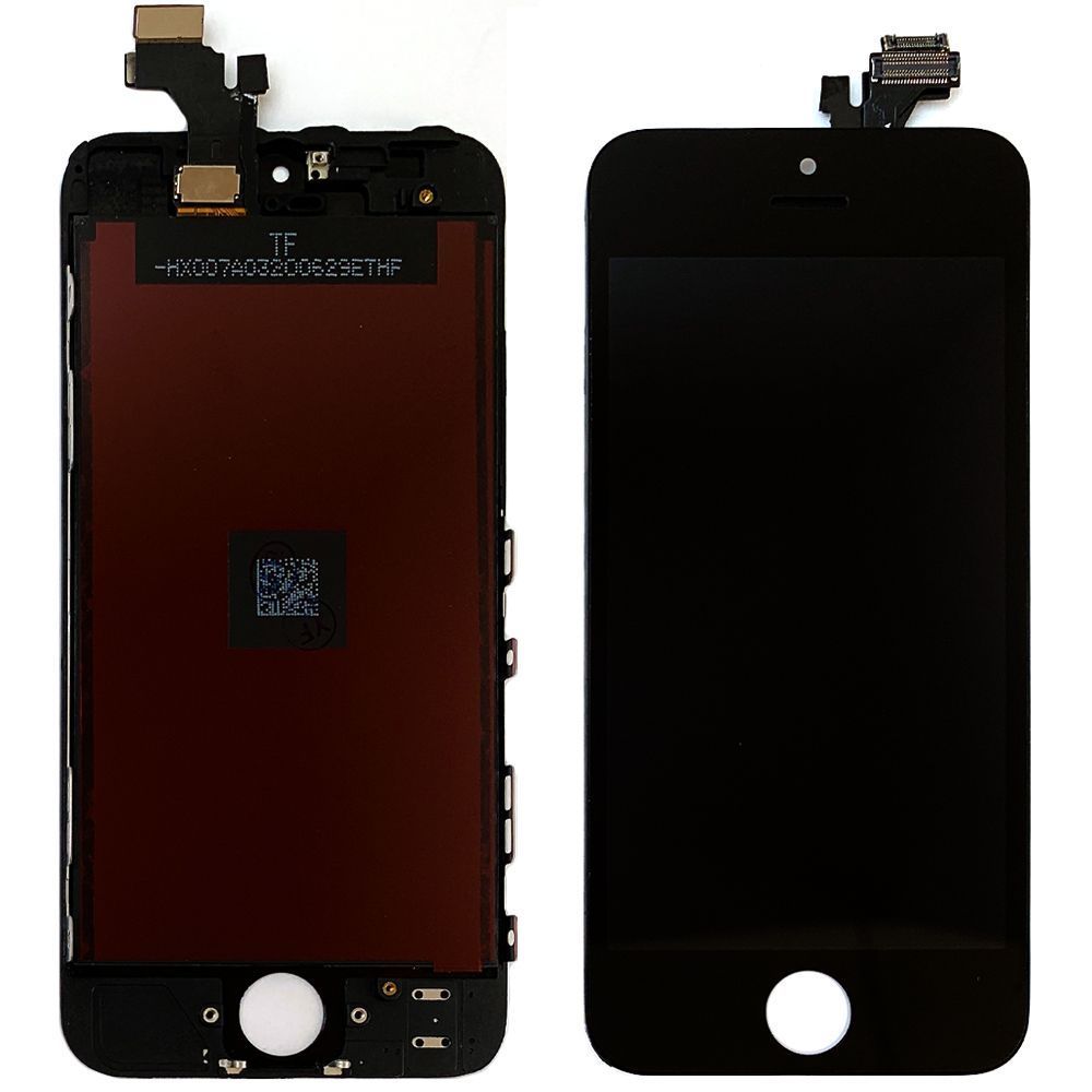 Дисплей Apple iPhone 5 + тачскрин Распродажа (черный AAAA) 153051 фото