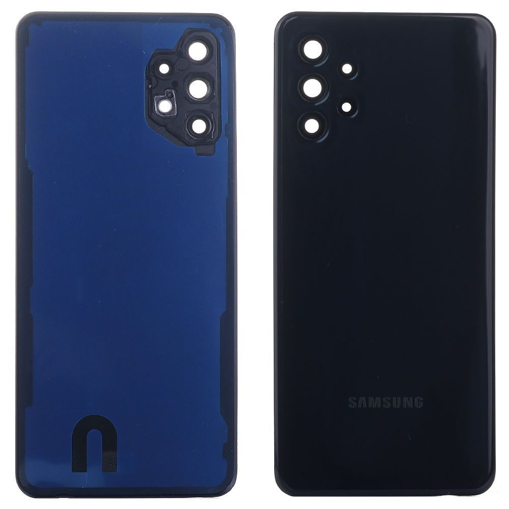 Задняя крышка Samsung Galaxy A32 5G A326B (черная оригинал Китай со стеклом камеры) 146534 фото