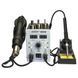 Паяльная станция Aida 8586, фен, паяльник с нагревательным элементом Hakko, цифровая индикация 187782 фото 1