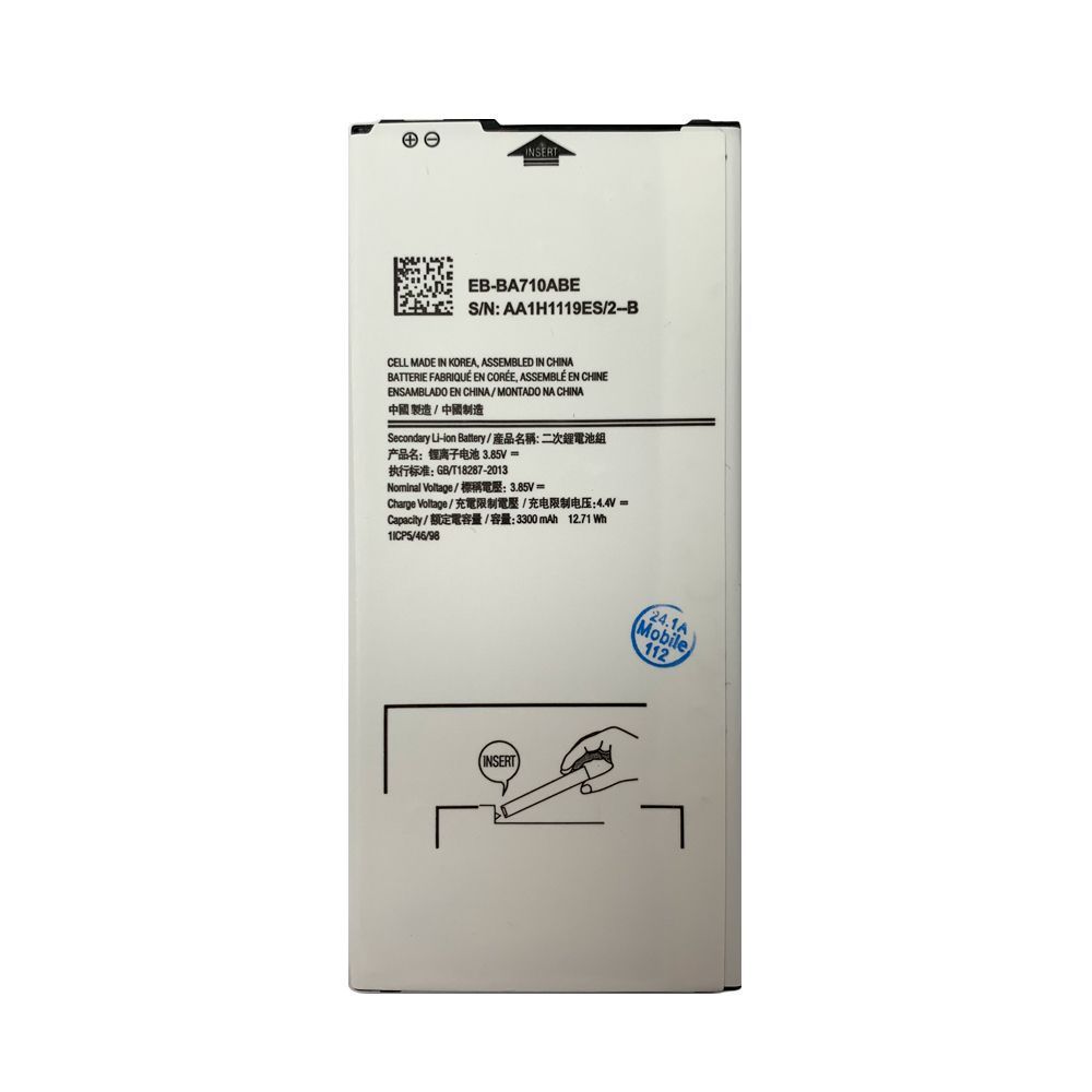 Аккумулятор Samsung EB-BA710ABE оригинал Китай Galaxy A7 2016 A710F 3300 mAh 153680 фото