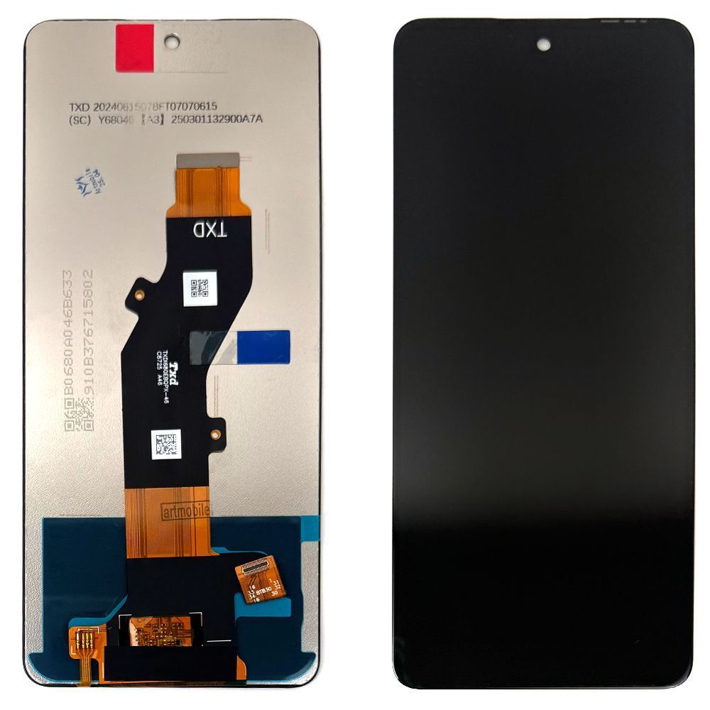 Дисплей Infinix Hot 50 4G X6882 X6882B + тачскрин (оригинал Китай) 182135 фото