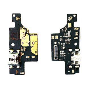 Шлейф ZTE Blade A7 2020 с разъемом зарядки и микрофоном - нижняя плата (AAA) 161160 фото