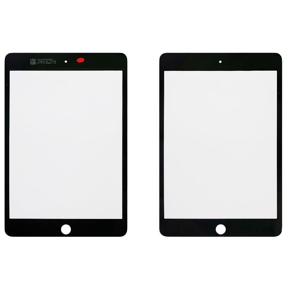 Стекло дисплея Apple iPad Mini 4 (черное OCA Pro с пленкой) 163506 фото