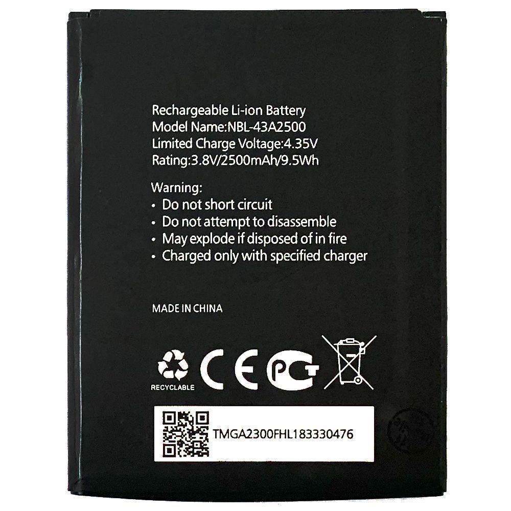 Аккумулятор TP-Link Neffos C7s NBL-43A2500 (оригинал Китай 2500 mAh) 163462 фото