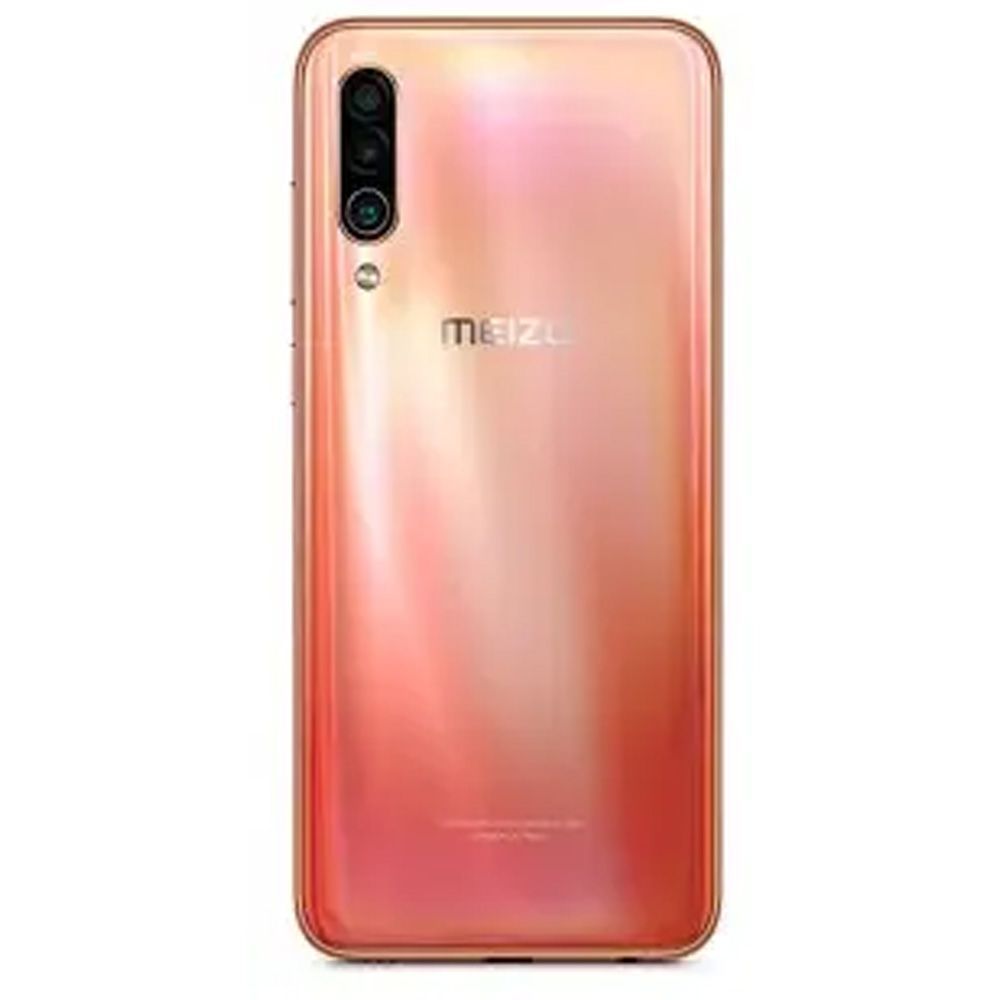 Задняя крышка Meizu 16Xs (оранжевая оригинал Китай со стеклом камеры) 149747 фото