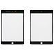 Стекло дисплея Apple iPad Mini 4 (черное OCA Pro с пленкой) 163506 фото