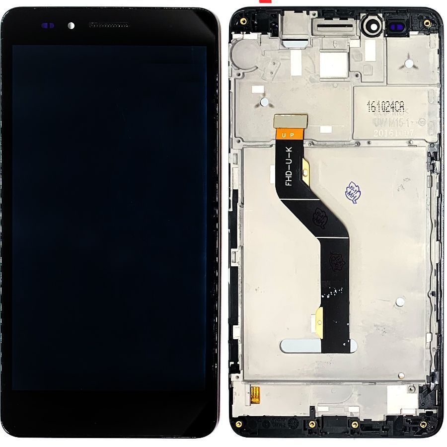 Дисплей Huawei Honor 5X KIW-L21 GR5 2016 + тачскрин Распродажа (черный с рамкой) 152218 фото