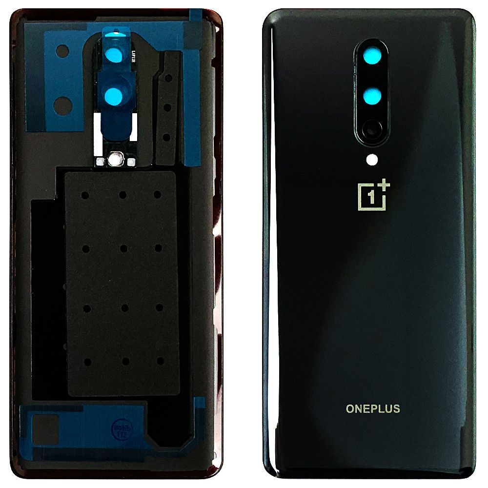 Задняя крышка OnePlus 8 (черная Original New со стеклом камеры) 150948 фото