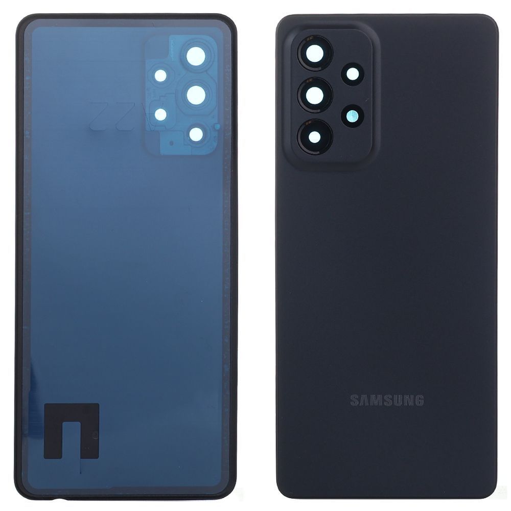 Задняя крышка Samsung Galaxy A53 5G A536B (черная оригинал Китай со стеклом камеры) 154197 фото