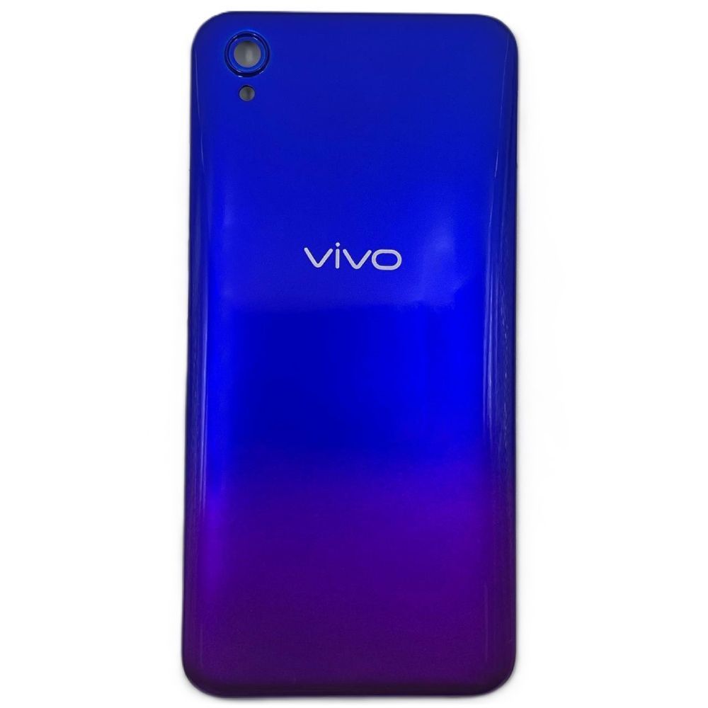 Задняя крышка Vivo Y1s 1929 (фиолетовая со стеклом камеры) 193978 фото
