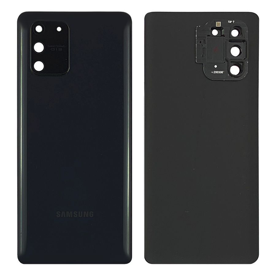 Задняя крышка Samsung Galaxy S10 Lite G770F (черная оригинал Китай со стеклом камеры) 144809 фото