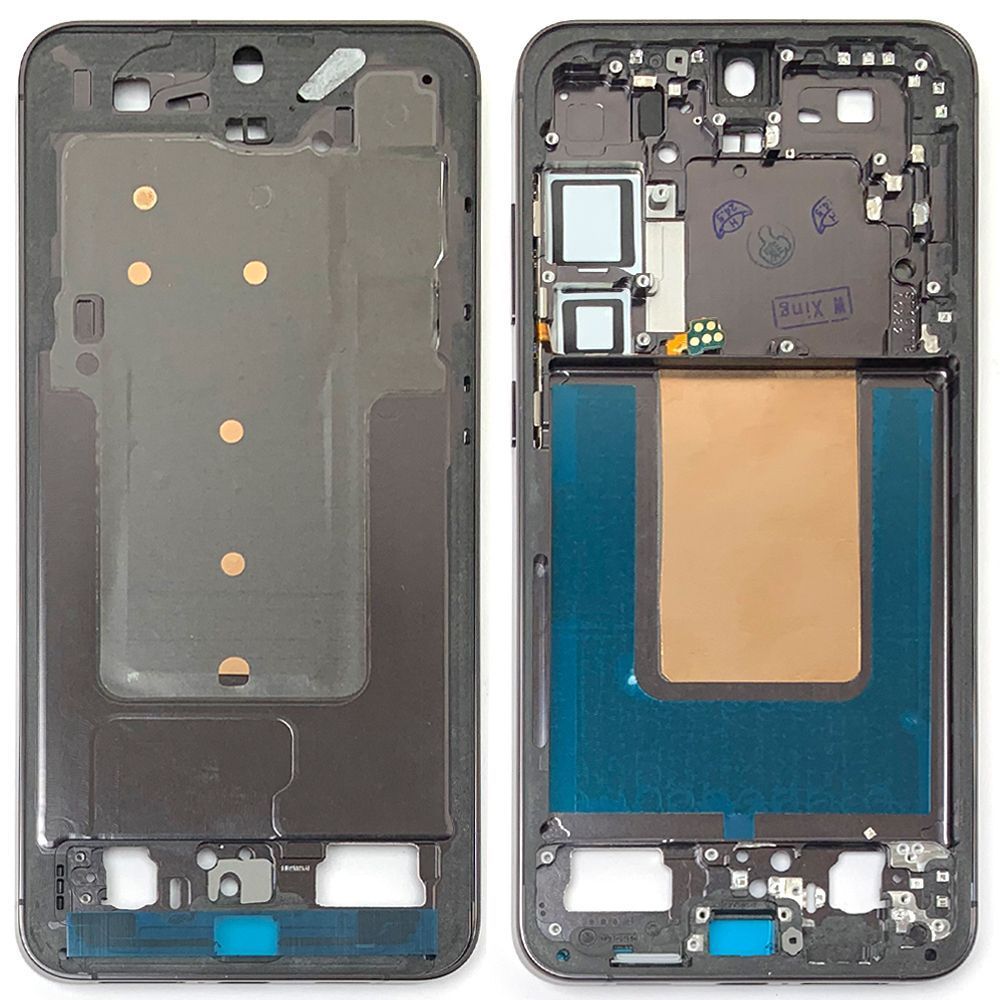 Рамка дисплея Samsung Galaxy S24+ Plus (черная Onyx Black оригинал Китай) 158274 фото