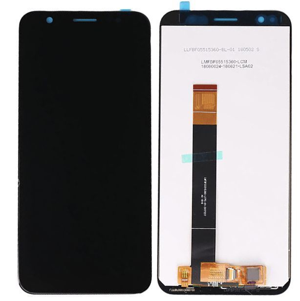 Дисплей Meizu M8c M810H з тачскріном (чорний оригінал 100%) 159228 фото