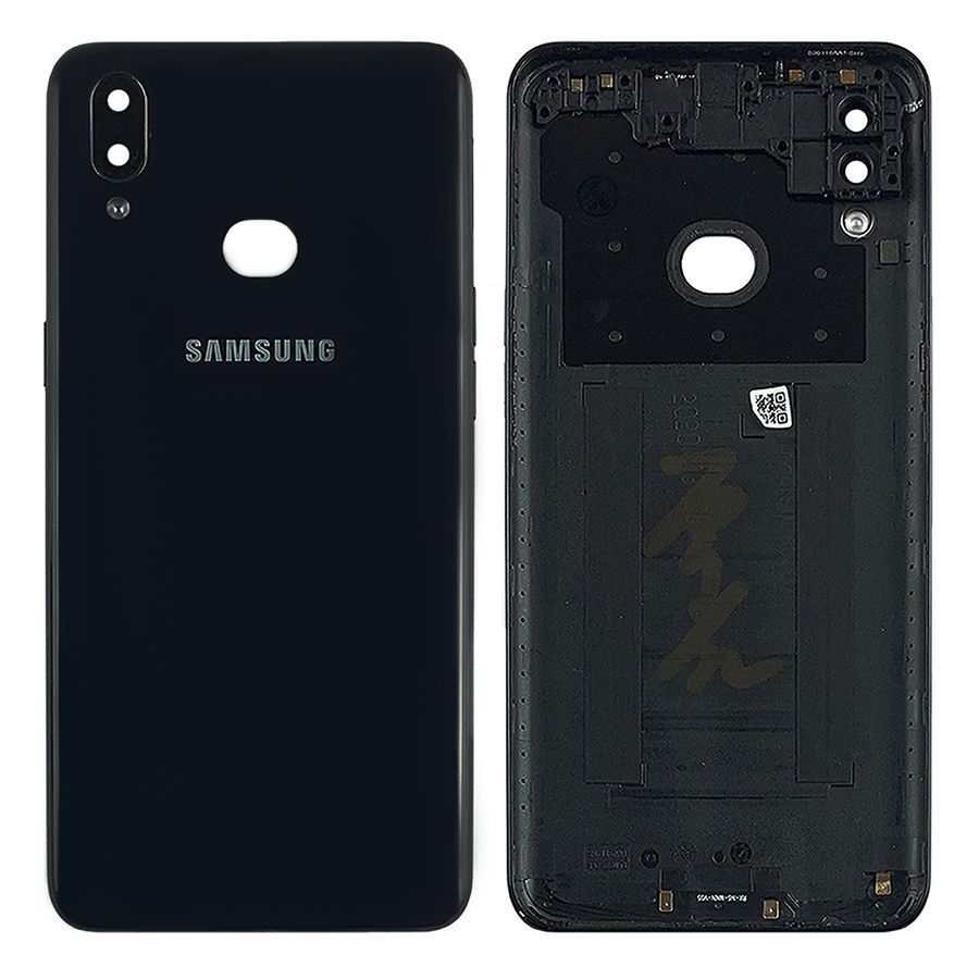 Задняя крышка Samsung Galaxy A10s 2019 A107F (черная со стеклом камеры) 143822 фото