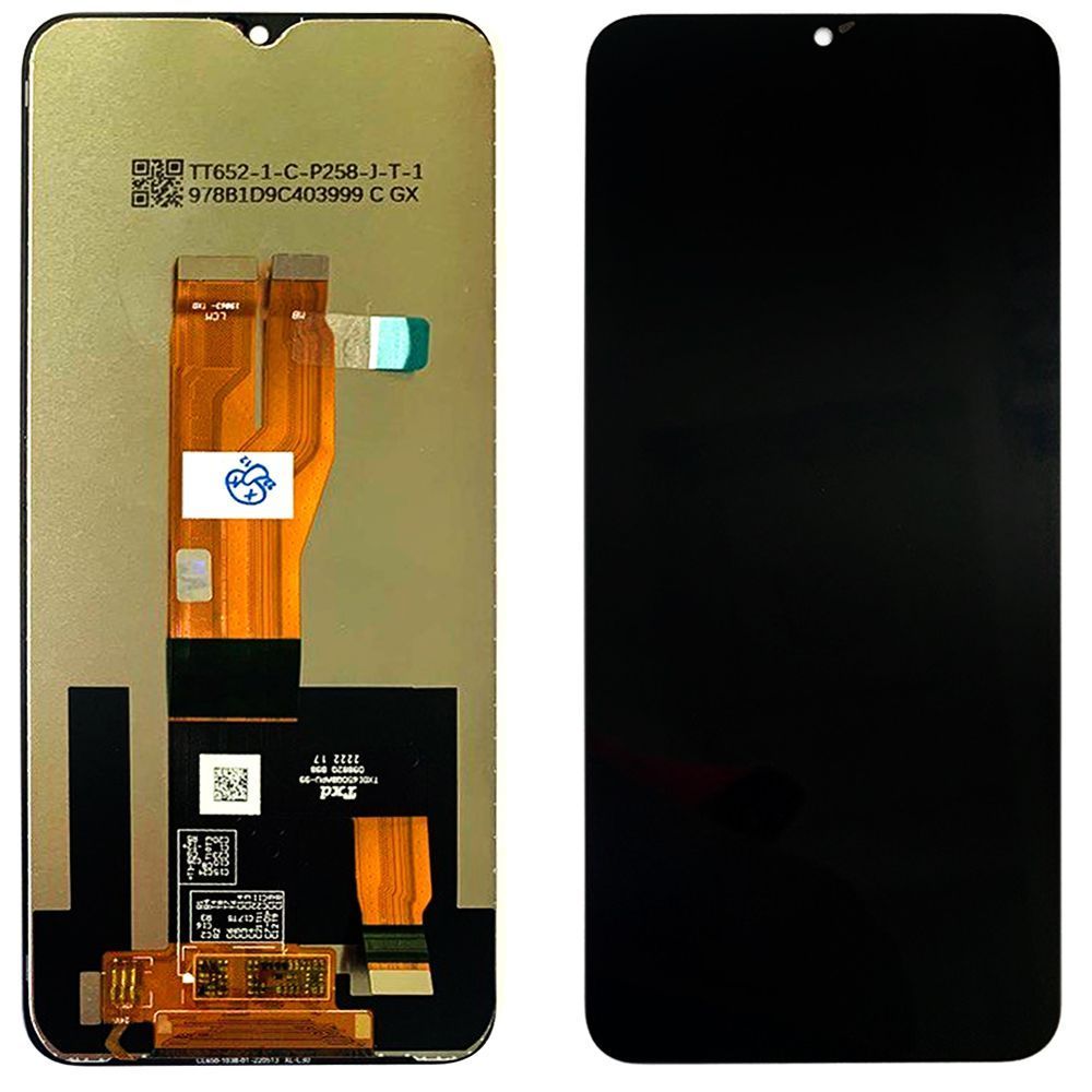 Дисплей Realme C30 C30s C33, Narzo 50i Prime + тачскрин (34 pin) 148204 фото