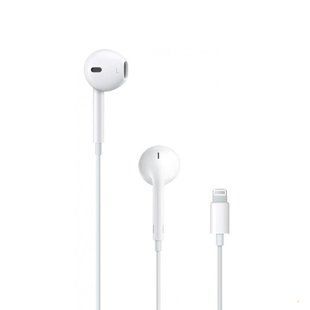 Наушники Apple EarPods with Lightning Connector (MMTN2ZM/A) (белые) 154936 фото