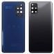 Задняя крышка Samsung Galaxy M31s M317F (черная оригинал Китай со стеклом камеры) 156348 фото