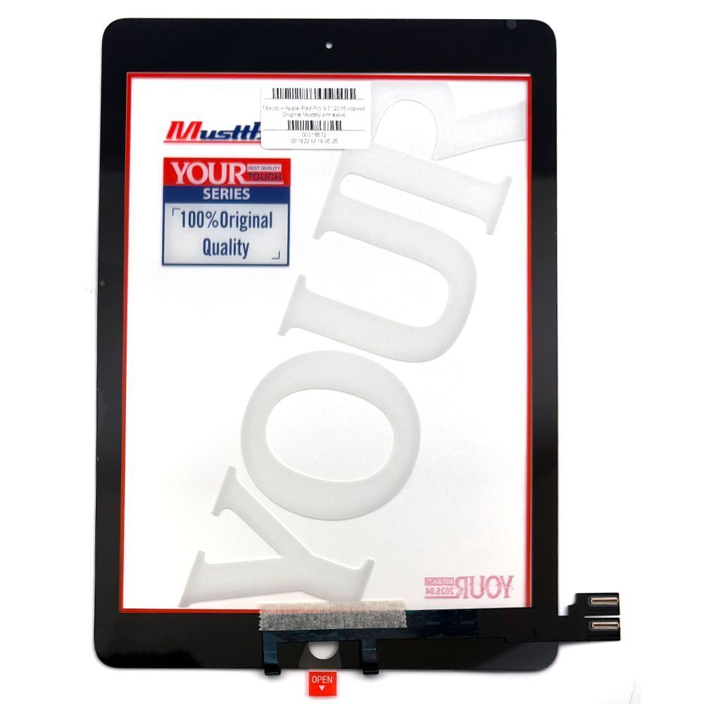 Тачскрин Apple iPad Pro 9.7" 2016 A1673 A1674 A1675 (черный Original Musttby с пленкой) 182169 фото