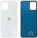 Задняя крышка Motorola Moto G13 G23 (белая оригинал Китай) 157757 фото