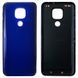 Задня кришка Motorola Moto G9 Play XT2083, XT2083-1 (синя оригінал Китай) 179954 фото