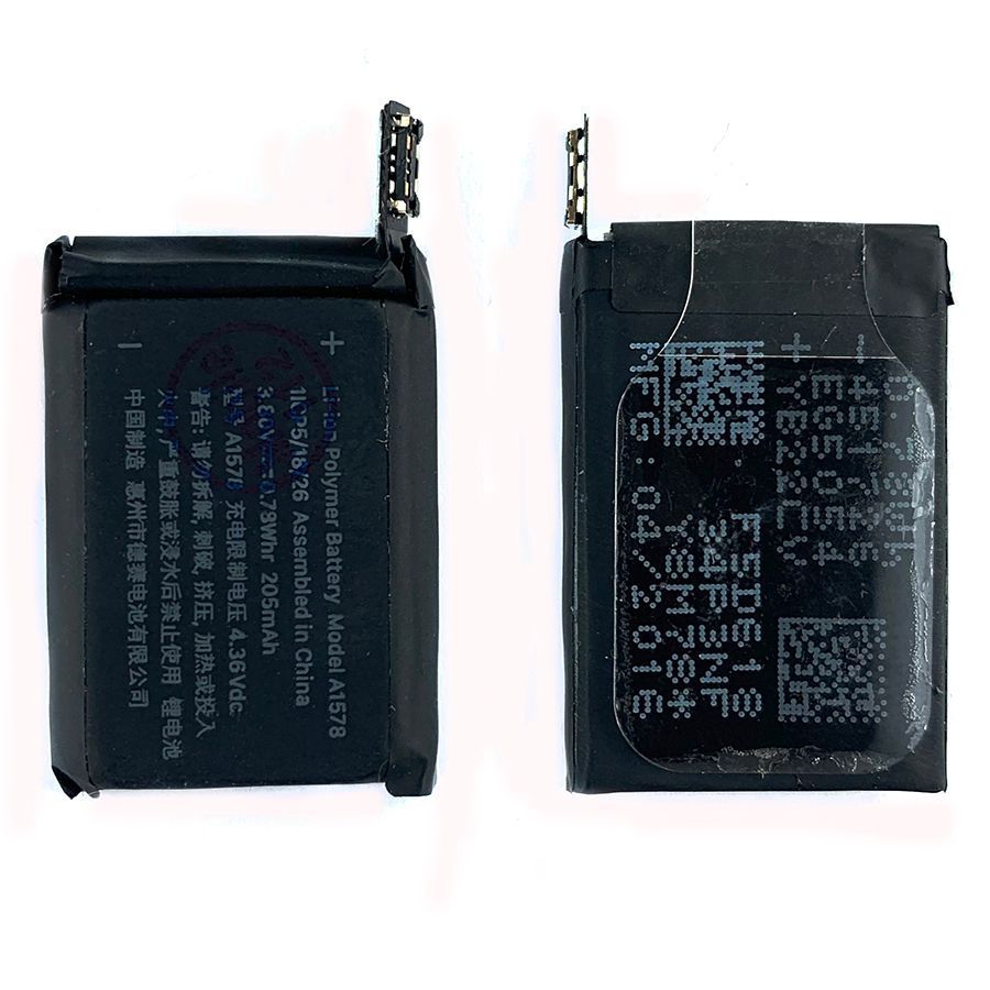 Аккумулятор Apple Watch 1 38 мм A1578 205 mAh (оригинал Китай OCA Pro) 153735 фото
