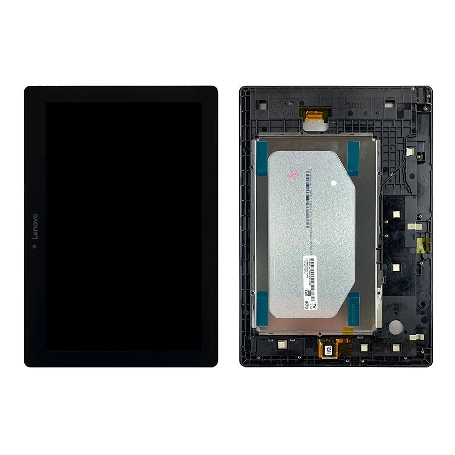 Дисплей Lenovo Tab 2 10.1 A10-30 A1030L X30L X30F + тачскрин Распродажа (черный с передней панелью) 152373 фото