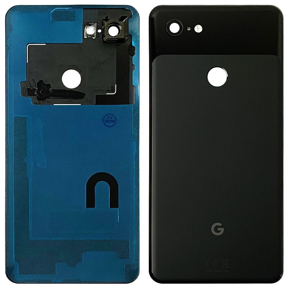 Задняя крышка Google Pixel 3 XL (черная оригинал 100% со стеклом камеры) 150856 фото