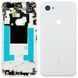 Задняя крышка Google Pixel 3A XL (белая Original New со стеклом камеры) 150870 фото