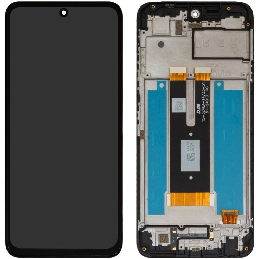 Дисплей ZTE Blade V60 + тачскрін (оригінал Китай з рамкою) 195386 фото