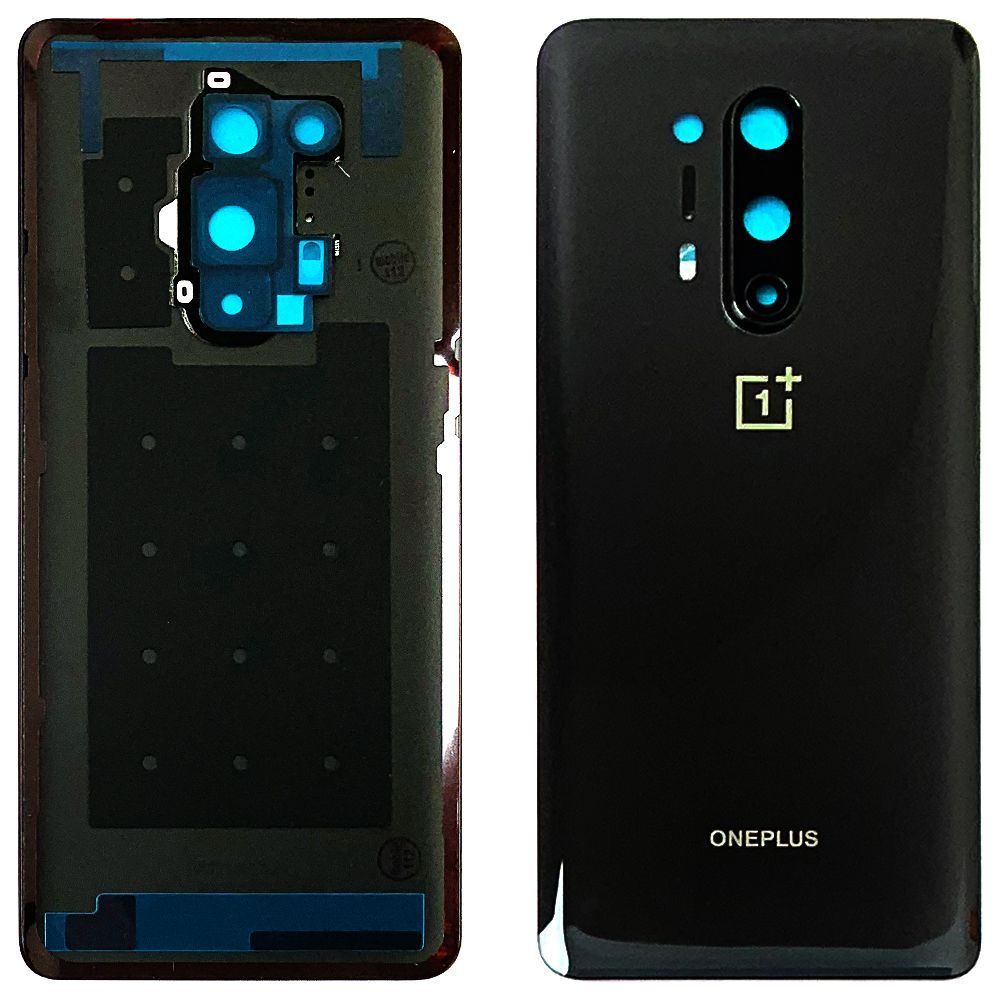 Задняя крышка OnePlus 8 Pro (черная Original New со стеклом камеры) 150953 фото