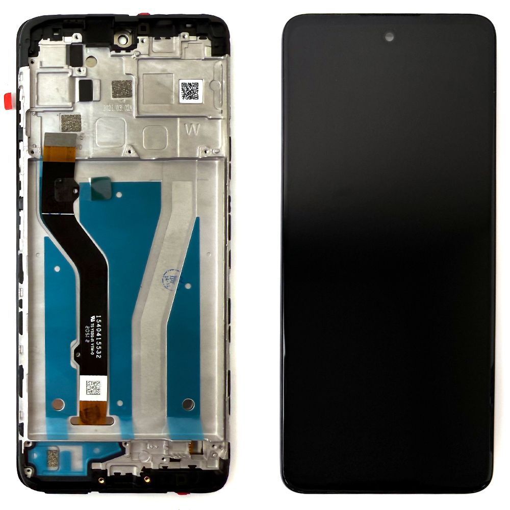 Дисплей Motorola Moto G60 з тачскріном і рамкою (оригінал OEM) 181128 фото