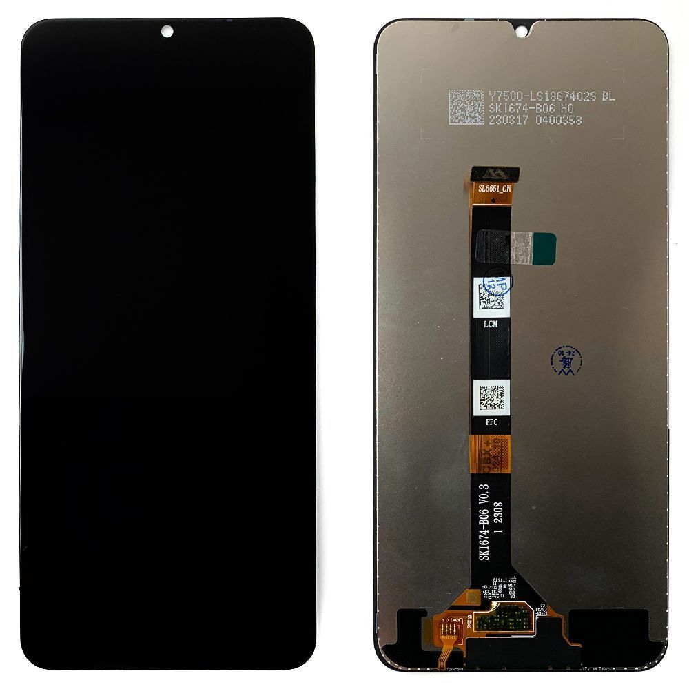 Дисплей Realme C51 C53, Narzo N53, Note 50 + тачскрин (SKI674-B06 V0.3 оригинал Китай) 157372 фото