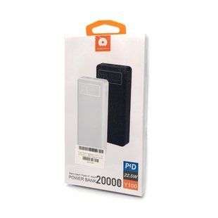 Power Bank Павербанк WUW Y100 20000mAh 2 USB+1Type-C+1Micro PD+QC3.0 22.5W 149959 фото